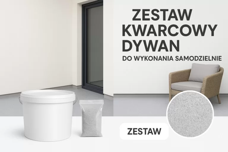 kwarcowy dywan zestaw