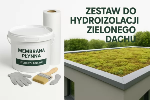 zielony dach